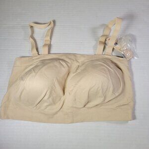 Truekind Chai Convertible Strapless Bandeau Bra #10400 Size XL